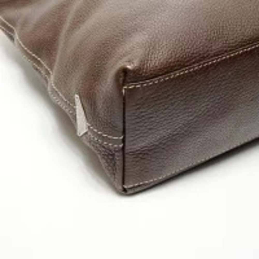 Prada Leather One Shoulder Hobo Bag Brown - Picture 5 of 11